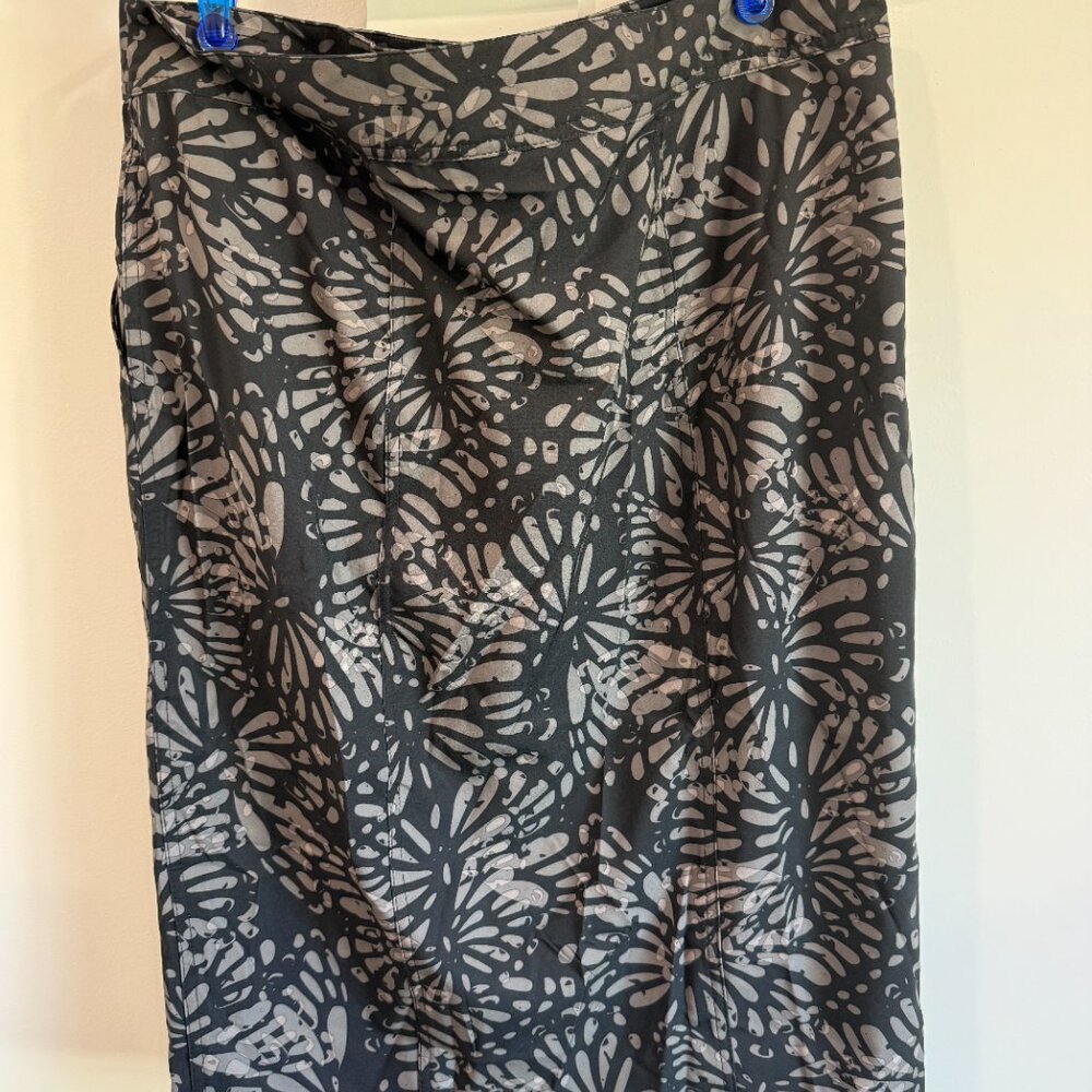 Ripskirt wrap skirt in shibori print, Size L NT - Picture 3 of 4